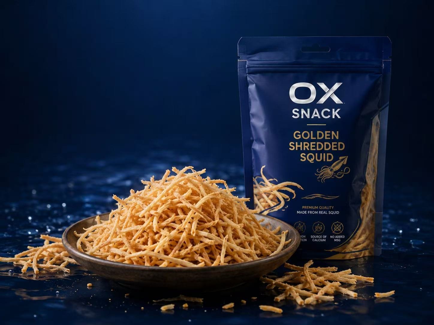 Golden Shredded Squid